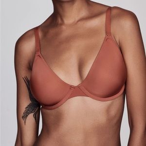 CUUP Triangle Bra 32G in Clay